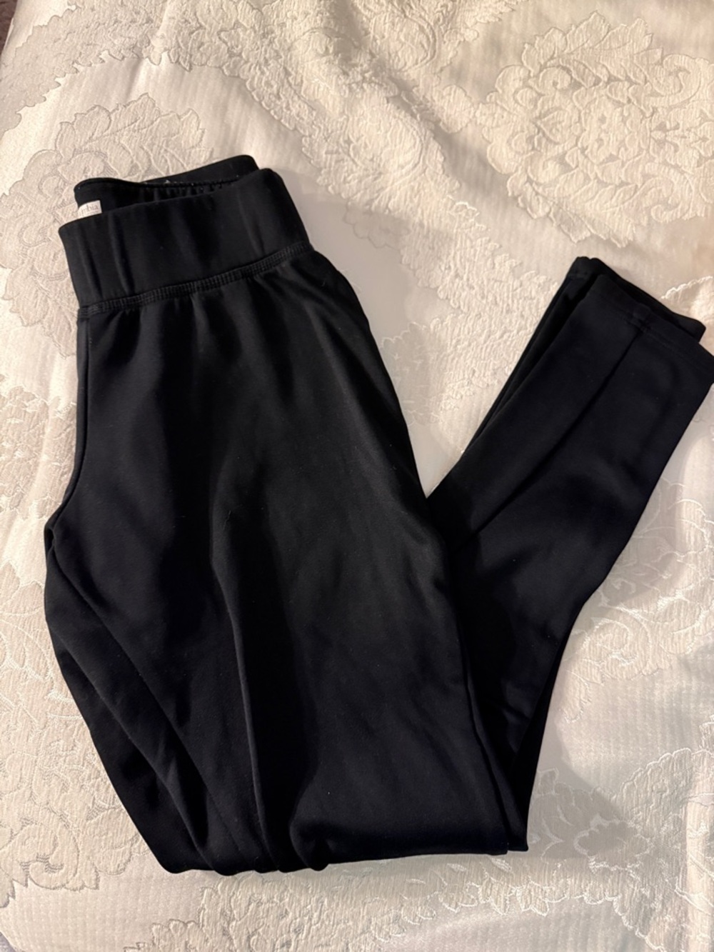 High-Rise Black Performance Leggings